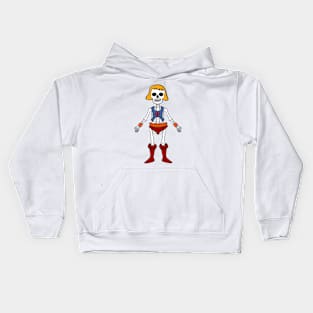 Skeleton 9 Kids Hoodie